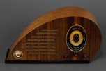Deco Climax Ruby ’Tear-drop’ Radio - Rare Beauty
